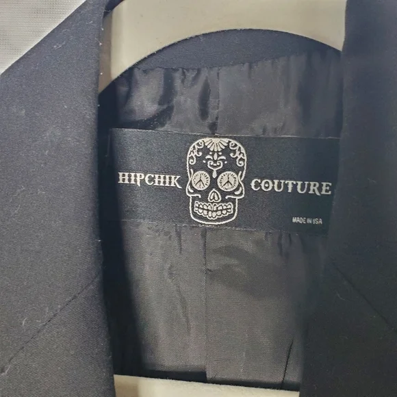 Hipchik Couture Black "Magical" Blazer - Picture 5 of 6
